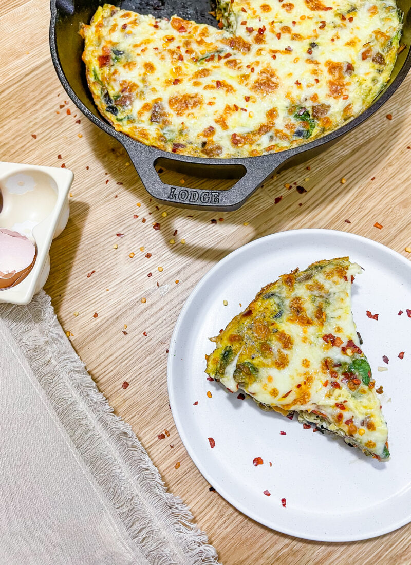 Supreme Pizza Frittata